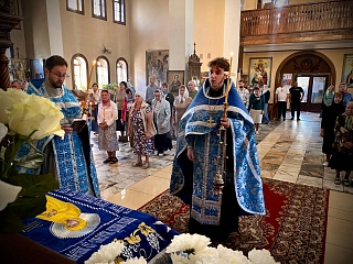 Всенощное бдение в канун праздника Успения Божией Матери