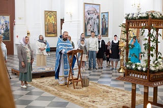 Молебен перед началом учебного года совершили в Юровичском монастыре