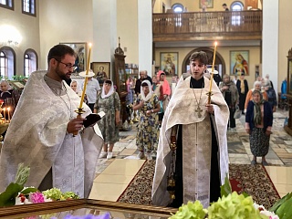 Всенощное бдение в канун праздника Преображения Господня